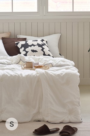 [소프라움앤] 크리미 렌징 모달 워싱 간절기 차렵이불 싱글