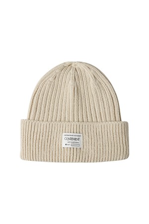 RIBED CUFF BEANIE_BEIGE-a