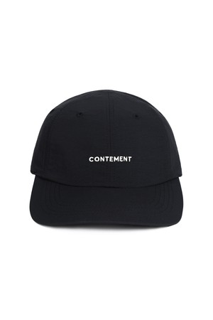 NYLON PRIME BALL CAP_BLACK-a