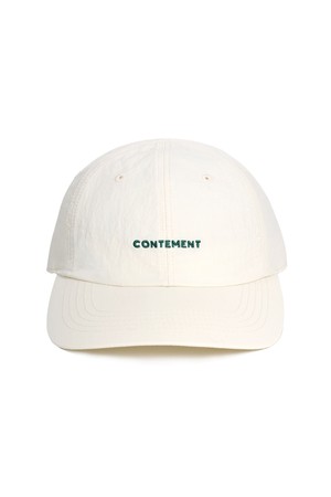 NYLON PRIME BALL CAP_IVORY-a