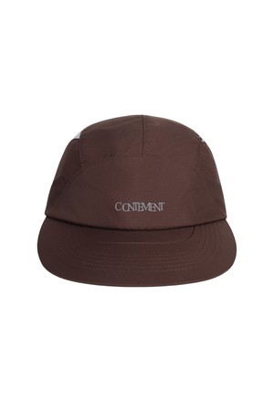 WIDE DOUBLE BRIM CAP_BROWN-a