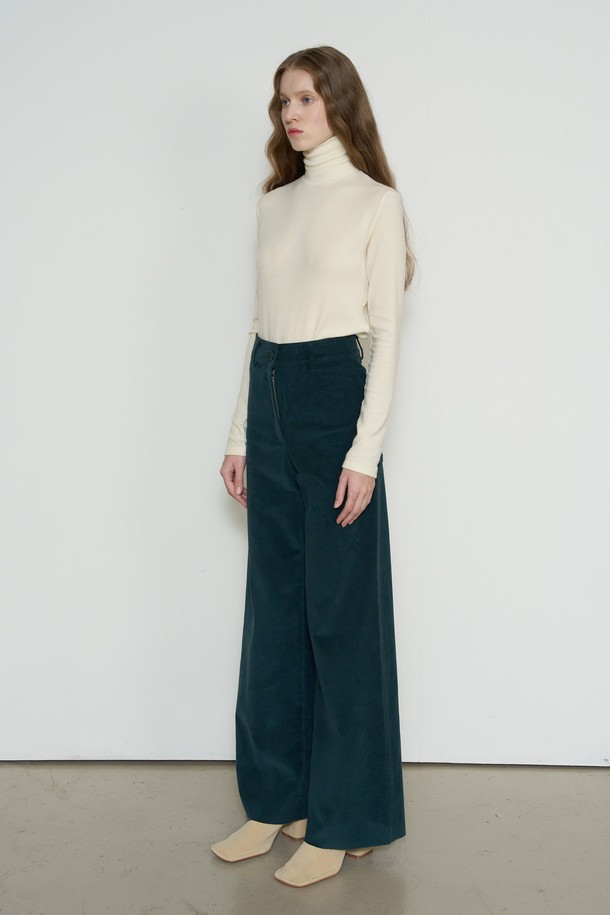 NEBELEVERYWEAR - 롱/미디팬츠 - CORDUROY WIDE PANTS (3COL)