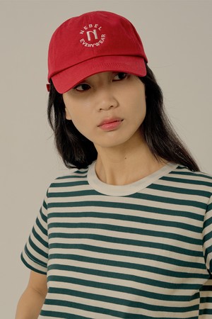 Logo ball cap_red