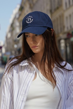 Logo ball cap_navy