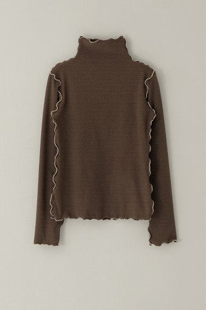 Warm Stripe Turtle Neck (3 Color)