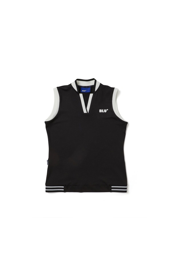 BLUDOT - 민소매티셔츠 - [BLUDOT] COLOR MATCHING SLEEVELESS_BK