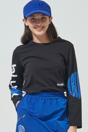 [BLUDOT] 아트워크 프린팅 긴팔 티셔츠