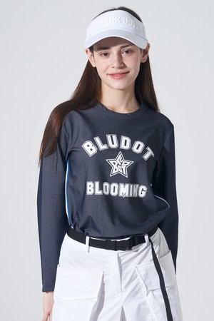 [BLUDOT] 그래픽 프린트 긴팔티셔츠