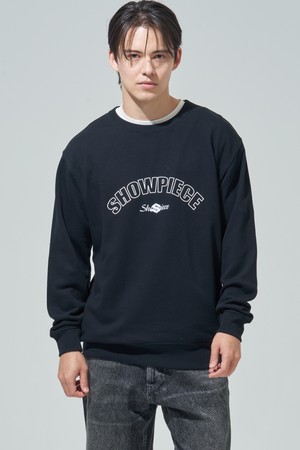 [BLUDOT][CASUAL LINE] 쇼피스 테리 스웻셔츠(MEN)_BLACK-a