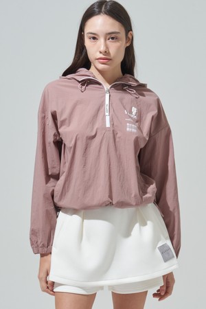 [BLUDOT] 하프집업 후드 아노락