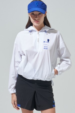 [BLUDOT] 하프집업 후드 아노락