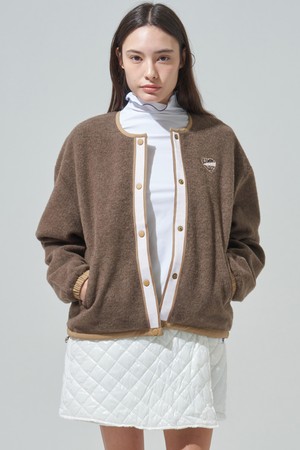 [BLUDOT] 울 플리스 윈드브레이커 리버서블 아우터_BR