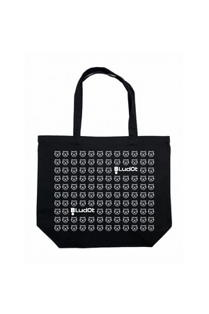 [BLUDOT] 타이거 그래픽 캔버스 에코백 라지