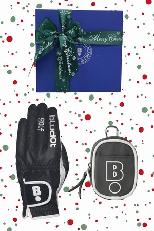[BLUDOT] 블루닷 로고 장갑 + 볼케이스_BK_BLACK-a