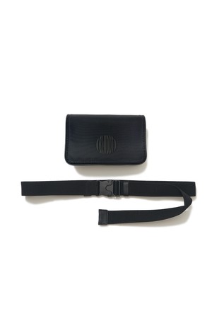 [BLUDOT] 볼륨로고 골프 벨트백 Plus_BLACK-a