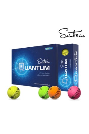 세인트나인 퀀텀 3피스 고반발 골프공 12구 컬러_WHITE-a