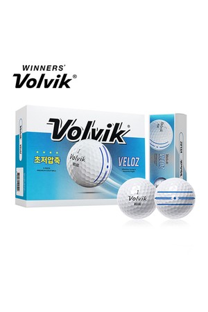 볼빅 2025 VELOZ 벨로즈 3피스 초저압축 고반발 골프공 12구 화이트_WHITE-a
