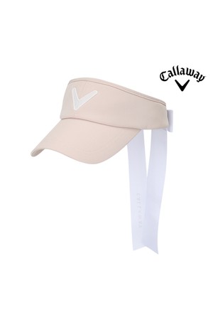 캘러웨이 우먼스 블리스 바이저 여성용 골프모자 베이지_BEIGE-a