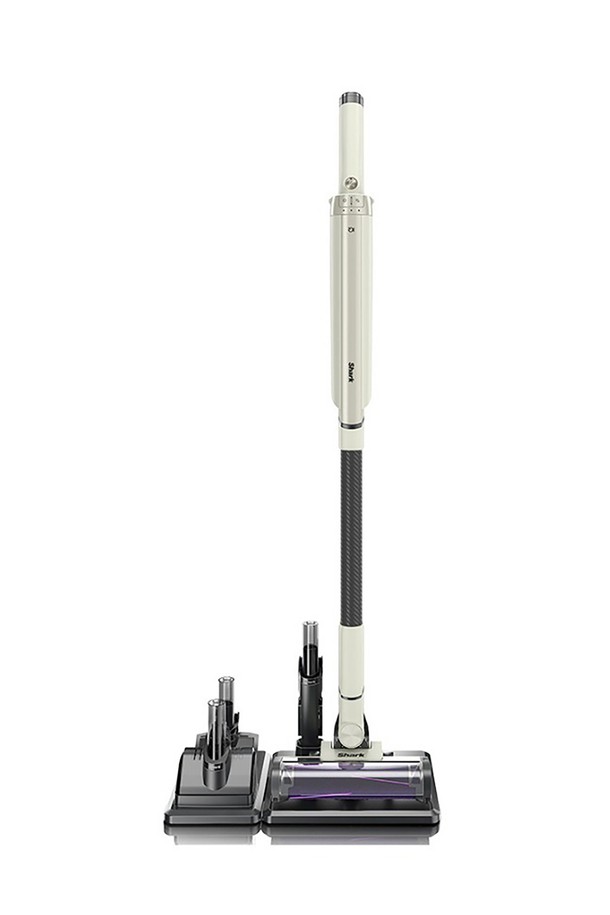 샤크 가벼운 무선청소기 에보 파워 시스템 NEO LC200KRIV는 아이보리 색상으로, 4가지 교체 가능한 헤드와 도크 일체형 거치 기능을 갖춘 무선 청소기입니다. 지능형 센서를 통해 먼지 양과 바닥 종류를 자동으로 인식하며, 부스트, 에코, IQ 모드를 지원하여 효율적인 청소가 가능합니다. 핸디형 0.8kg, 전체 1.5kg의 가벼운 무게와 최대 35분 (핸디모드) 사용 가능한 리튬 배터리(3000mAh)를 탑재했습니다.
