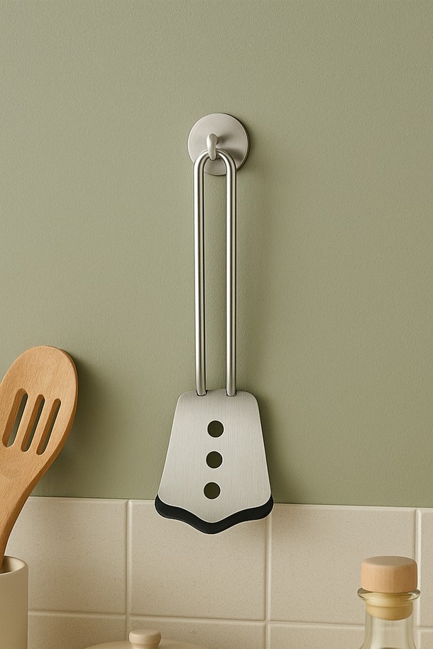 에바솔로 실리콘 스텐 뒤집개 쇼트는 스테인리스 스틸과 실리콘 소재로 제작되어 스크래치 방지 및 고온 내구성이 뛰어납니다. 평평한 실리콘 팁과 사선 처리된 모서리가 특징이며, 부드러운 실리콘 팁 마감으로 사용감이 좋습니다. 팬케이크, 계란 프라이, 생선 등 다양한 요리에 활용하기 용이합니다. 음식 냄새가 배지 않고 음식물이 들러붙지 않아 위생적으로 사용할 수 있는 실용적이고 스타일리시한 주방용품입니다. 형태 변형이나 충격에도 강하여 오래도록 사용할 수 있습니다.
