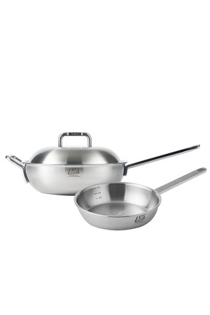 AMT 316TI 스텐 2종세트(소테팬22cm,편수웍28cm)