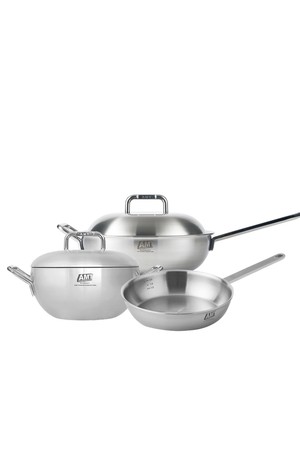 AMT 316TI 스텐 3종세트(양수웍24cm,소테팬26cm,편수웍28cm)