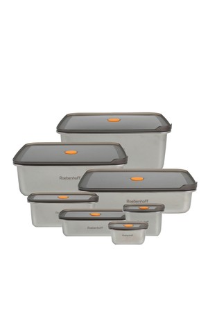 레벤호프 직사각 전자레인지용 스텐 밀폐용기 7종(250ml,450ml,600ml,1000ml,1600ml,2300ml,2900ml)