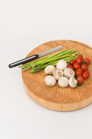 레벤호프 라치우드 엔드그레인 도마 하프 사이클 중