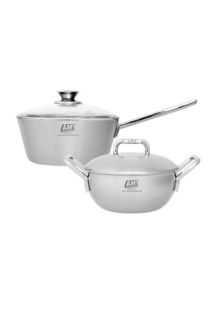 AMT 316Ti 통5중 기본 웍 2종세트(코니칼 웍22+양수웍20)