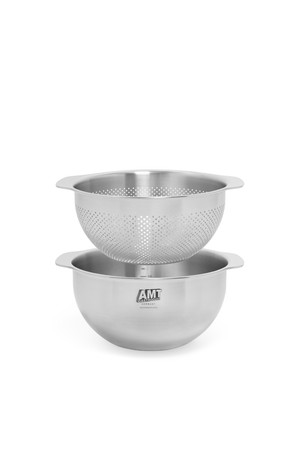 AMT 316 스텐 믹싱볼 & 타공세트 25cm