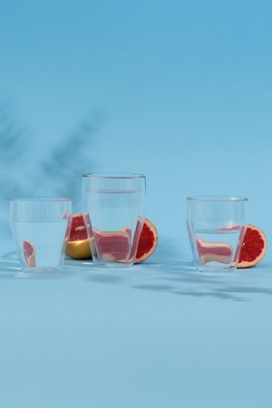 보덤 티틀리스 더블월 글라스 250ml 2P 투명