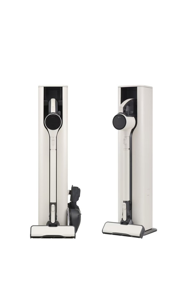 LG 코드제로 AI 오브제컬렉션 A9 AI958WA는 카밍 베이지 색상의 무선청소기로, 5단계 미세먼지 차단 시스템과 AI 스마트 청소 기능을 갖췄습니다. 최대 흡입력 320W, 2.54kg의 가벼운 무게에 2개의 리튬이온 배터리를 탑재하여, 최대 120분(표준 모드 기준) 사용 가능하며, 5.8cm LCD 화면을 통해 작동 상태를 확인할 수 있습니다. 기본 흡입구, 안심 스팀 물걸레 흡입구, 와이드 LED+ 흡입구 등 다양한 구성품과 더불어, 먼지통 분리 및 필터 세척이 용이하여 위생적인 관리가 가능합니다.
