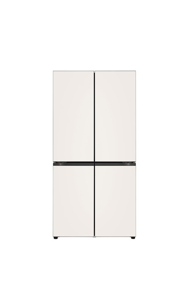 LG 디오스 AI 오브제컬렉션 냉장고 (더블매직스페이스) 1등급 871L M876GBB231은 베이지, 글라스 컬러 옵션과 실버, 핑크, 스테인리스, 스톤 컬러 옵션을 제공하는 871L 용량의 4도어 상냉장/하냉동 냉장고입니다. 1등급 에너지 효율로 전기료 부담을 줄여주며, 2.4인치 LCD 디스플레이와 터치 조작 패널을 통해 편리하게 사용할 수 있습니다. AI 신선 케어 시스템, 자동 정온 시스템, UV 항균 탈취 필터+, 매직스페이스, 이지 아이스메이커 등 다양한 기능을 갖추고 있습니다. 와이파이(WiFi) 스마트 기능과 음성 인식을 지원하여 더욱 편리하게 사용할 수 있으며, 인버터 리니어 컴프레서를 탑재하여 효율적인 냉각 성능을 제공합니다.
