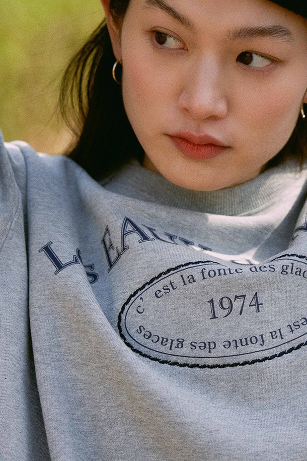 le abonne - 스웻셔츠 - MARS SWEAT SHIRT_MELANGE