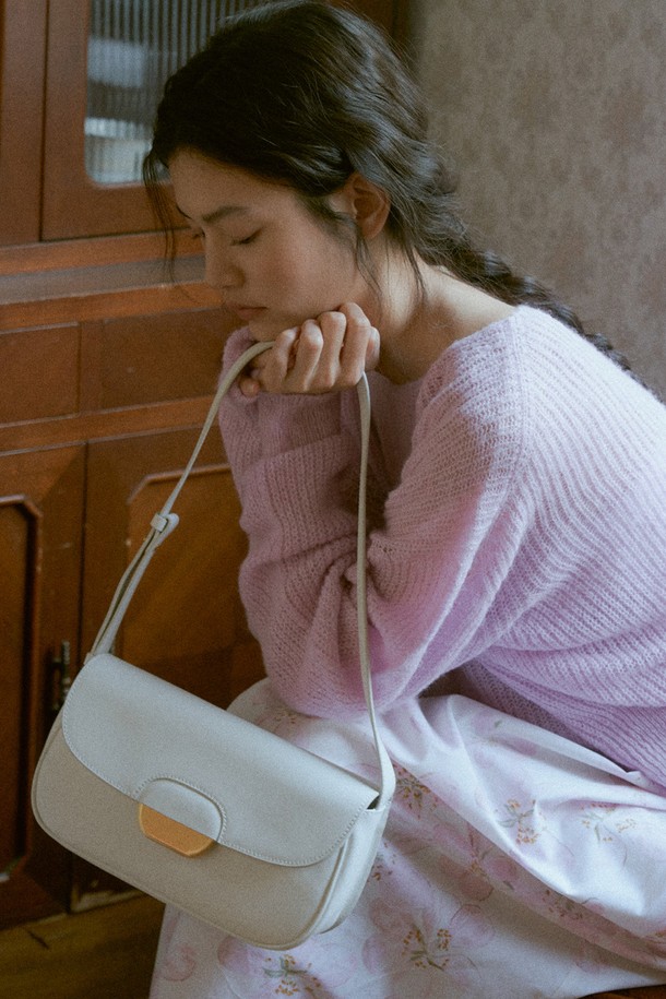 le abonne - 숄더백 - BAGUETTE BAG_IVORY