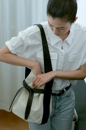 FORET BAG_CANVAS BLACK