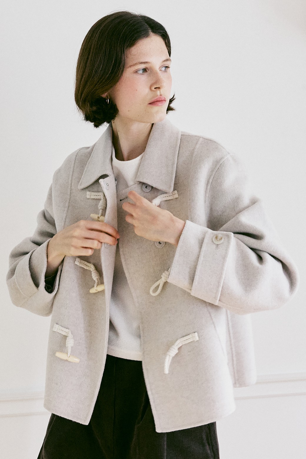 FLEN original 著 handmade duffle coat エクリュ