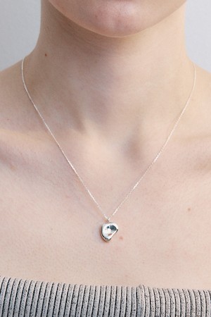 [silver925]discliche large necklace