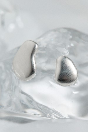 [silver925]discliche unbalance earring