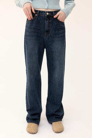 CO WIDE INDIGO DENIM PANTS_INDIGO