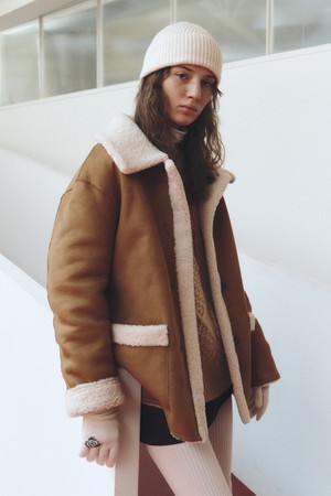 REVERSIBLE SUEDE MUSTANG_CAMEL