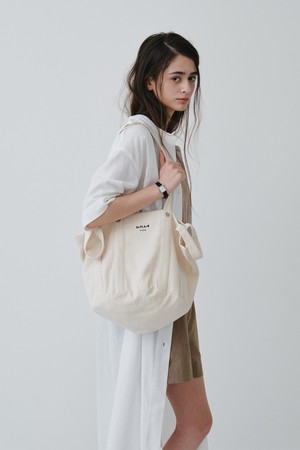 REPLAIN EVERYDAY CANVAS BAG_IVORY