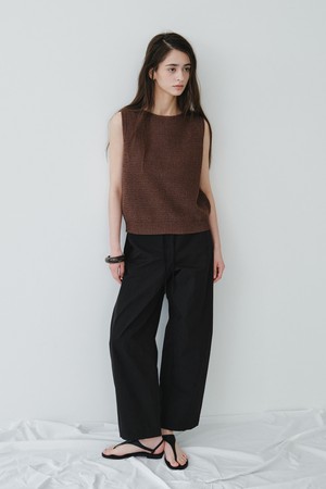 [06/29 예약배송] COTTON STRING PANTS_BLACK