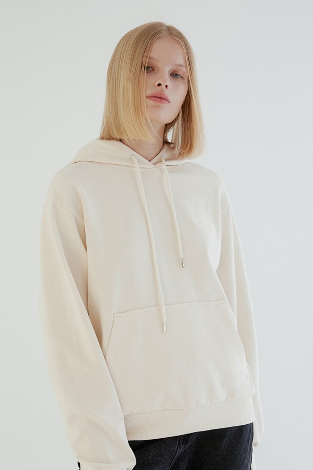 Le Soleil Matinee - 후디 - [21FW] Luster Signature Hoodie[Ivory]