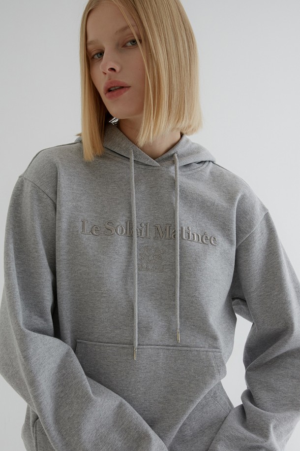 Le Soleil Matinee - 후디 - [21FW] Super Soft Matinee Hoodie[Melange Grey]