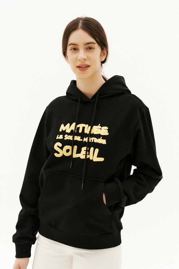 Le Soleil Matinee - 스웻셔츠 - [22SS] Luster Foaming Soleil Sweat Shirt[BLACK]