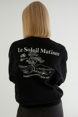 [21FW] Luster Nature Sweat Shirt[Black]