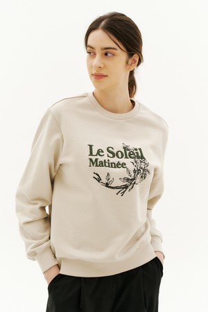 [22SS] Luster Fruit Sweat Shirt[GREIGE]