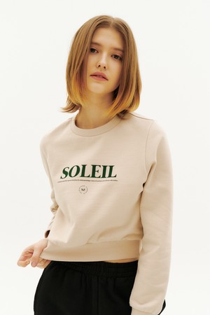 [22SS] Luster Big Soleil Sweat Shirt[BEIGE]