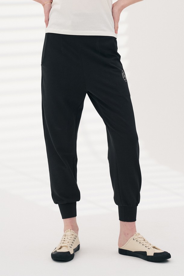 Le Soleil Matinee - 트레이닝 팬츠/조거 - [22SS] High Waist Recycle Jogger Pants[BLACK]